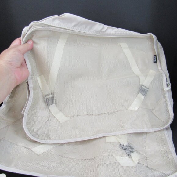 BAGAIL Set of 7 Beige Compression Packing Cubes For Travel & Case New - Picture 10 of 12